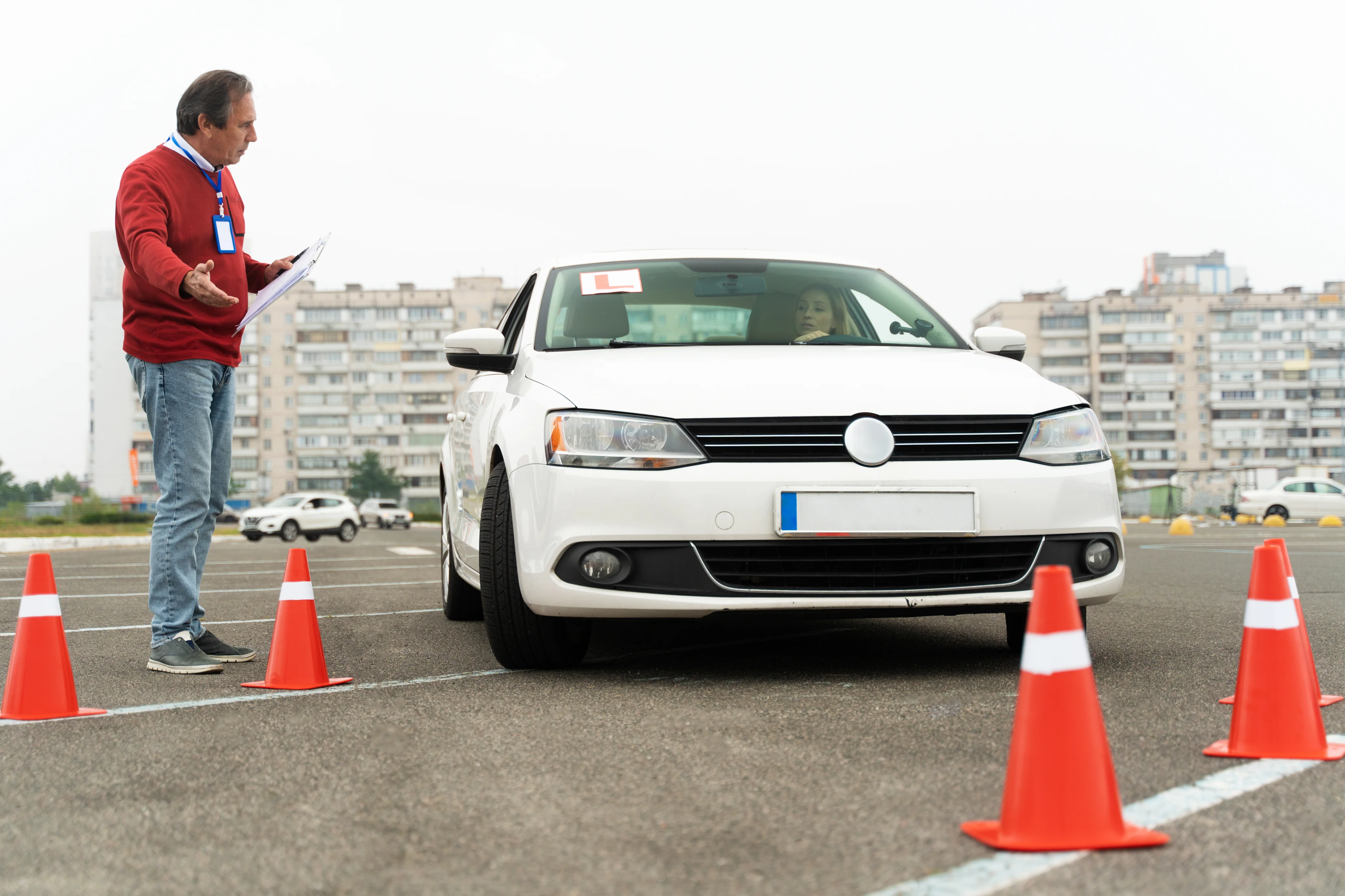 Professional driving instructor